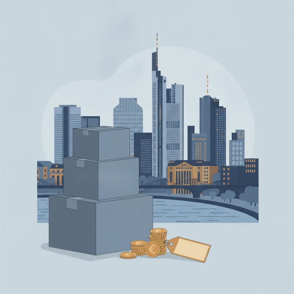 Umzug in Frankfurt: clever sparen